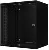19" Skåp Lanview 12U Rack Wall Mount, 565x400x572mm, väggmonterat, glasdörr - Svart#1