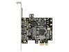DeLOCK PCI Express Card 3xFireWire800 + 1xFireWire400 (internt)#3