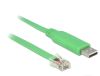 DELOCK Seriell kabel, USB 2.0 Typ-A hane till Seriell RS-232 RJ45 hane, 1,8 m#1
