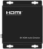 HDMI 2.1 Audio Extractor, 8K@60Hz - Svart#1