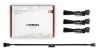 Förlängningskabel Noctua NA-SEC1 chromax.black för 4-pins PWM-fläktar 30 cm, 4-pack