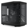 Hyte Y70 Midi Tower, ATX, Tempered Glass - Pitch Black