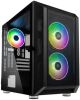 Kolink Citadel Mesh RGB, MicroATX, TG, ARGB - Svart