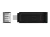 64 GB USB-C Kingston DataTraveler 70 3.2 svart#1