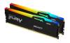 32 GB (2x16GB) DDR5-6400 Kingston FURY Beast Black RGB CL32, XMP - Svart