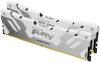 32 GB DDR5-7600 Kingston FURY Renegade White CL38, XMP - Vit/Silver