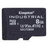 Micro Secure Digital SDHC 8 GB Kingston Industrial pSLC, Class 10, UHS-I U3, V30, A1