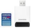 Secure Digital SDXC 256 GB Samsung PRO Plus, 180/130 MB/sek, UHS-I U3 Class10 A2 V30, inkl. USB-A SD-kortläsare