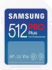 Secure Digital SDXC 512 GB Samsung PRO Plus, 180/130 MB/sek, UHS-I U3 Class10 A2 V30