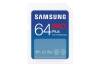 Secure Digital SDXC 64 GB Samsung PRO Plus, 180/130 MB/sek, UHS-I U3 Class10 A2 V30