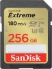 Secure Digital SDXC 256 GB Sandisk Extreme Plus, 190/130 MB/sek, Class 10, UHS-I V30, U3, inkl. 2 års RescuePro Deluxe