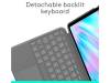 Logitech Combo Touch till iPad Air 11-tum M2, bakbelyst tangentbord med styrplatta, nordiskt - Grå#2