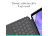 Logitech Combo Touch till iPad Pro 11-tum M4, bakbelyst tangentbord med styrplatta, nordiskt - Grafit#3