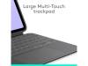 Logitech Combo Touch till iPad Pro 11-tum M4, bakbelyst tangentbord med styrplatta, nordiskt - Grafit#4