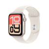 Apple Watch SE 3 GPS + Cellular 44mm Stjärnglans Aluminiumboett med Stjärnglans Sportband - M/L