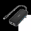 Hub Hama USB-C till 6USB3.0/RJ45/HDMI svart#1